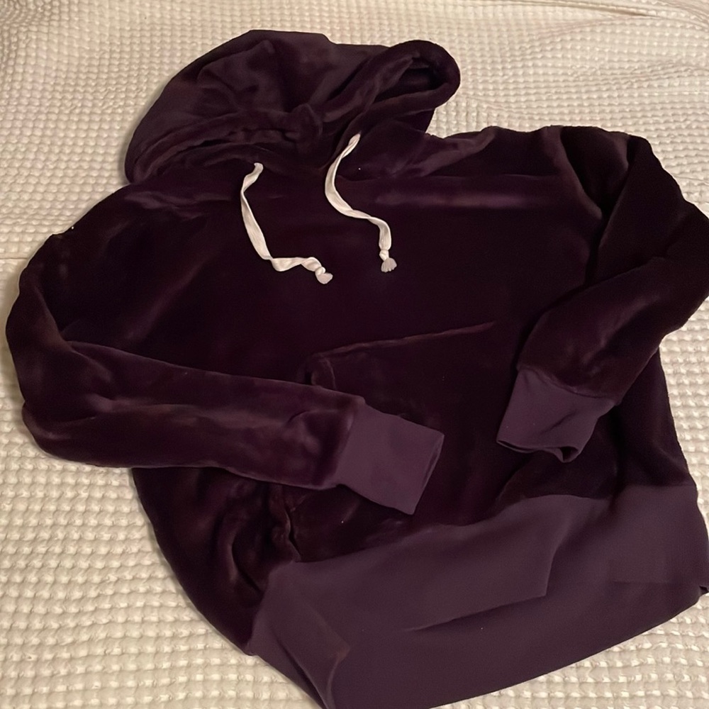 Velvet hoodie